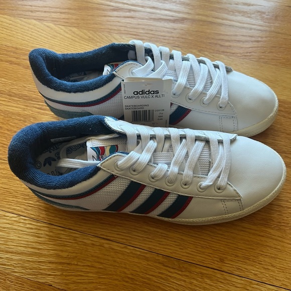 New Adidas Men’s Campus Vulc x Alltimers CG5128 Casual Skateboard Sneaker Size 8 - Picture 6 of 6